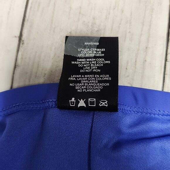 NWT Catalina One piece Blue Bathing Suit Twistfront Women's SZ 3X - Picture 10 of 12